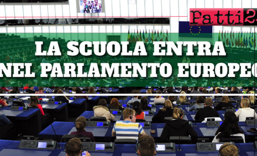PATTI – Dario La Macchia, Olga Mannino e Vincenzo Falcone dell’IIS Borghese-Faranda avranno la possibilità di visitare il Parlamento Europeo a Bruxelles