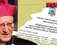 PATTI – Elezioni Regionali. Messaggio del vescovo, mons. Guglielmo Giombanco