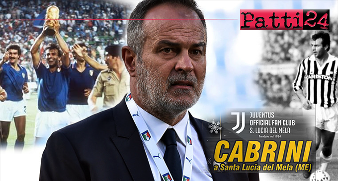 SANTA LUCIA DEL MELA – Antonio Cabrini, sabato 16,  sarà ospite dell’Official Fan Club “Scirea”.