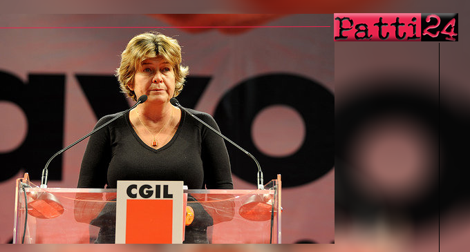 MESSINA – Iniziativa sullo sviluppo nel territorio con il segretario generale della Cgil Susanna Camusso