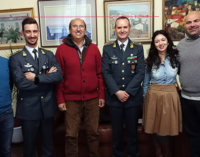 CAPO D’ORLANDO – Il Comandante Provinciale della Guardia di Finanza incontra il Sindaco Franco Ingrillì