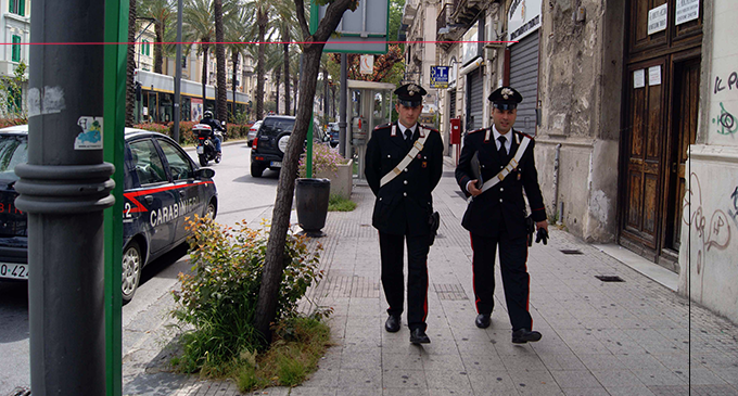 MESSINA – Bloccato è arrestato 31enne ladro di griffe. Inseguito a piedi dai Carabinieri lungo le principali vie del centro