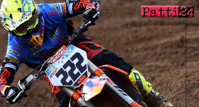 PATTI – Il pilota pattese Tony Cairoli ha dominato la prima delle tre prove degli Internazionali d’Italia di motorcross