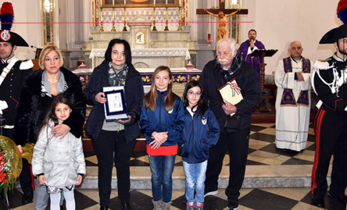 SAN FILIPPO DEL MELA – Commemorazione 26° anniversario della morte del carabiniere Fortunato Arena, ucciso in un agguato di camorra.