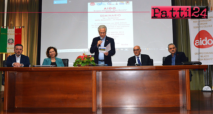 MILAZZO – “In…formazione: dalla donazione al trapianto”, seminario promosso dall’Aido