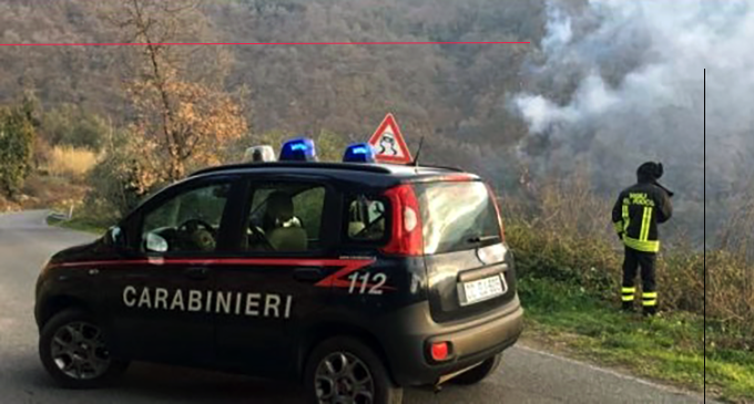 MIRTO – Arrestato in Flagranza di reato il piromane di Mirto. Appicca il fuoco in ben cinque punti diversi