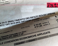 PATTI – Il comune di Patti non è, evidentemente,….Paganini e si…ripete. Avviso pagamento acconto Tari 2018 recapitato in ritardo rispetto alla scadenza