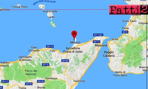 MILAZZO – Sisma di magnitudo ML 3.4 con epicentro a 3 Km da Milazzo e ipocentro a 11 km di profondità, avvertito in diverse zone del messinese