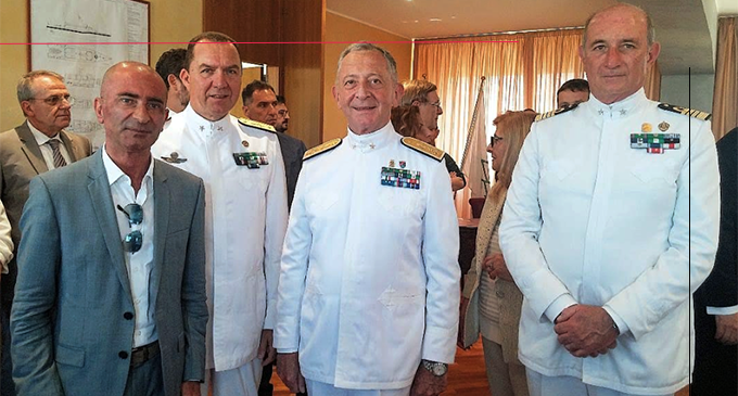 MILAZZO – Il sindaco Formica presente al varo dell’unità navale “Cabrini” della Marina Militare