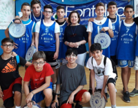 PATTI – Campionati Studenteschi. 2° posto maschile nella pallatamburello per la ”Bellini”