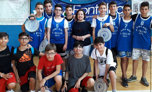 PATTI – Campionati Studenteschi. 2° posto maschile nella pallatamburello per la ”Bellini”