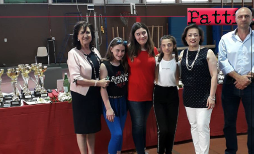 PATTI – La ”Bellini” alla cerimonia di premiazione dei Campionati Studenteschi 2017/18 a Messina