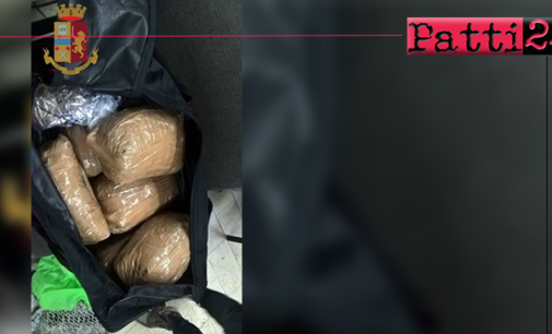 MESSINA – Agli imbarcaderi della Caronte con più di 4 kg di marijuana all’interno di un borsone. Due arresti