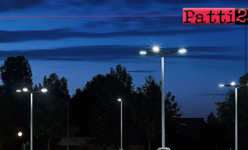 PATTI – Finanziato il progetto di efficientamento degli impianti di pubblica illuminazione “Smart City Patti” per un importo di €. 1.053.278,85.