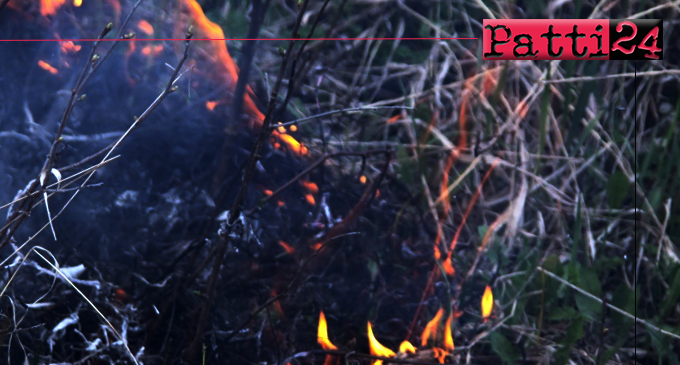 CAPO D’ORLANDO – Stavano bruciando sfalci provenienti dalla pulizia di terreni. Sanzioni nei confronti dei proprietari terrieri