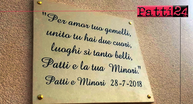 PATTI – Gemellaggio fra i comuni di Patti e Minori in nome della devozione verso Santa Febronia Trofimena