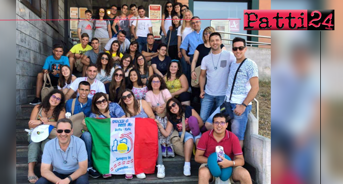 PATTI – Partiti i 50 giovani della diocesi che parteciperanno, a Roma, al pellegrinaggio con Papa Francesco