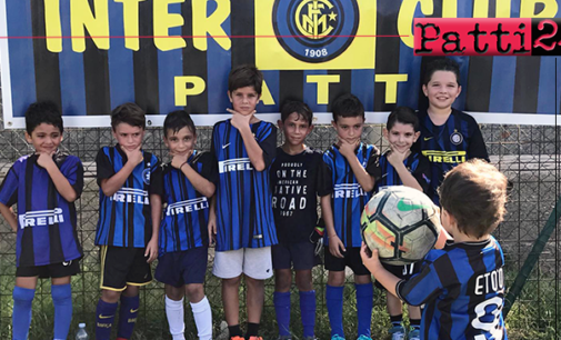 PATTI – Festa per i piccoli atleti nella “prima giornata nerazzurra” organizzata dall’Inter Club “Giacinto Facchetti”.