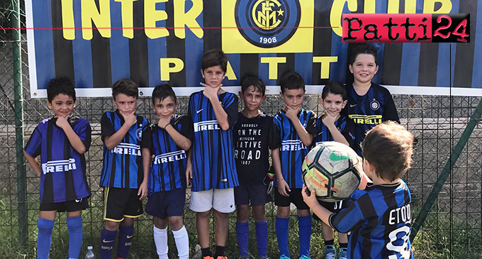 PATTI – Festa per i piccoli atleti nella “prima giornata nerazzurra” organizzata dall’Inter Club “Giacinto Facchetti”.