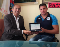 CAPO D’ORLANDO – Riconoscimento per il Campione del mondo di paracanoa Esteban Farias