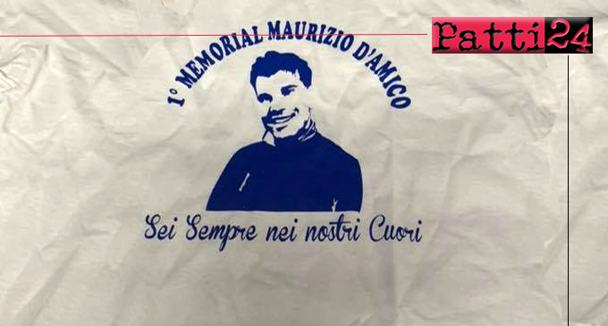 PATTI – 1° memorial “Maurizio D’Amico” con il patrocinio dei comuni di Patti e di San Piero Patti