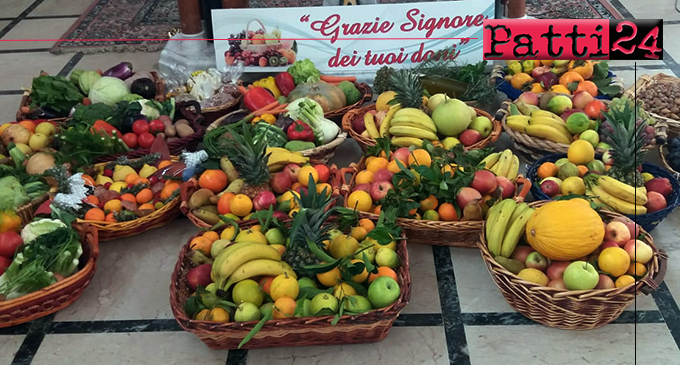 PATTI – La parrocchia “Sacro Cuore di Gesù” ha celebrato la “Giornata del Ringraziamento”, promossa dalla Coldiretti