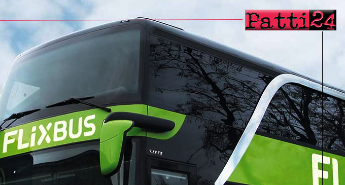 PATTI – Gli autobus FlixBus, valida alternativa all’auto, al treno e all’aereo collegheranno anche Patti