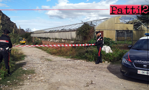 TERME VIGLIATORE – Sequestrata discarica di rifiuti interrata in un terreno adiacente un torrente