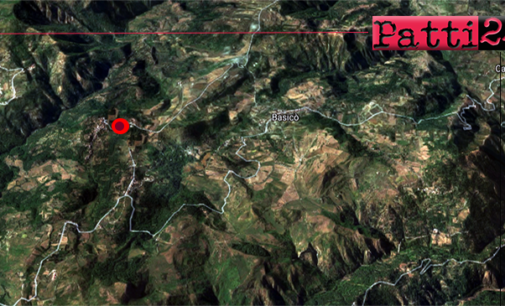 BASICO’- Lieve sisma di magnitudo ML 2.7 con epicentro a 2 km da Basicò, ipocentro ad appena 8 km