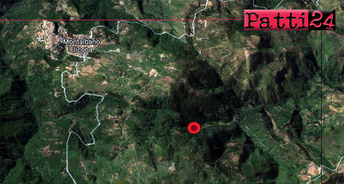 MONTALBANO ELICONA – Lieve sisma di magnitudo 2.2 epicentro a 3 km da Montalbano Elicona ad una profondità di 9 km