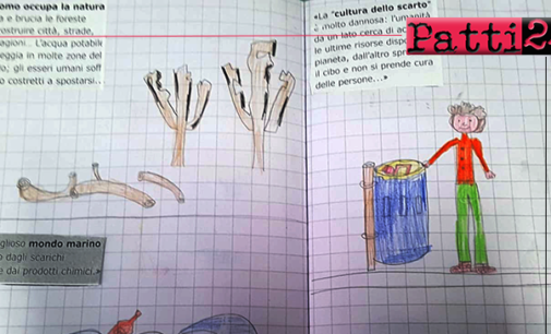 PATTI – Meraviglie e salvaguardia della natura “visti” dai bambini della scuola Primaria di Marina di Patti