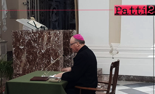 PATTI – Mons. Giombanco ha tenuto il ritiro spirituale di Avvento per i catechisti e gli insegnanti di Religione Cattolica della diocesi .