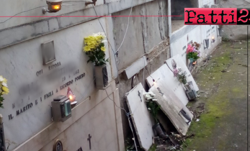 PATTI – Il cimitero della frazione Scala versa in uno stato deplorevole. Senza rispetto per chi non “c’è più”.