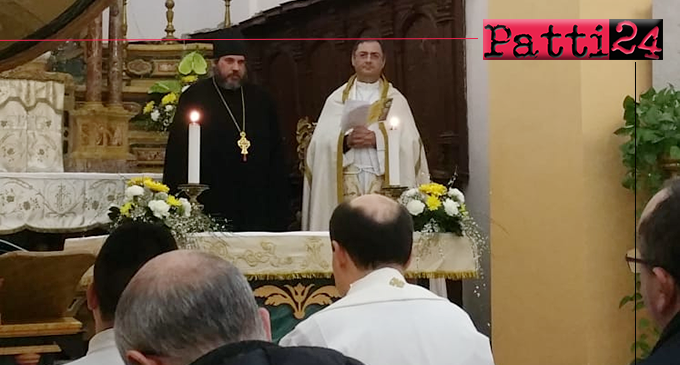 GIOIOSA MAREA – Celebrazione dei vespri alla presenza dell’Archimandrita Paolo Patricolo, della Sacra Arcidiocesi Ortodossa d’Italia