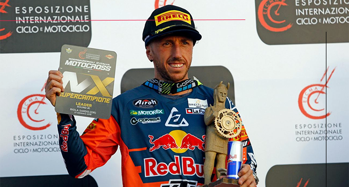 PATTI – Tony Cairoli vince la prima prova degli Internazionali d’Italia e punta a riappropriarsi del titolo mondiale della MXGP