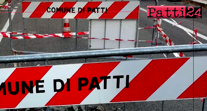 PATTI – Chiusura transito tratto scalinata San Nicolò per la presenza di un fabbricato fatiscente.