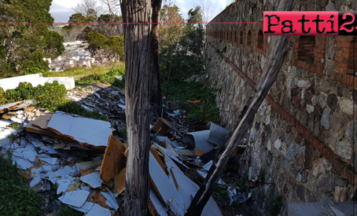 MESSINA – Discarica abusiva a Forte Schiaffino, sequestrata l’area per la presenza di amianto