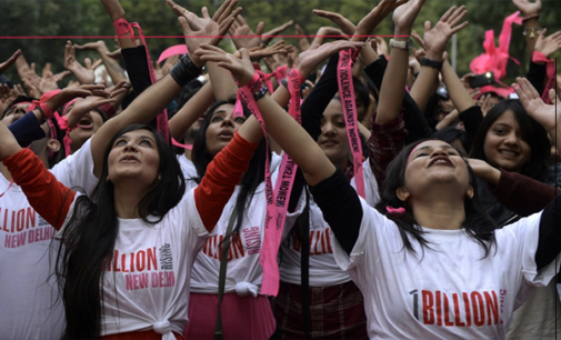 BARCELLONA P.G. – Flash Mob “One Billion Rising”. Contro la violenza di genere e violenza maschile sulle donne.