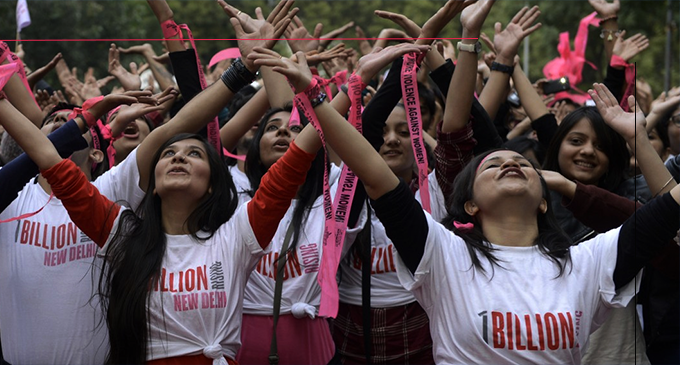 BARCELLONA P.G. – Flash Mob “One Billion Rising”. Contro la violenza di genere e violenza maschile sulle donne.