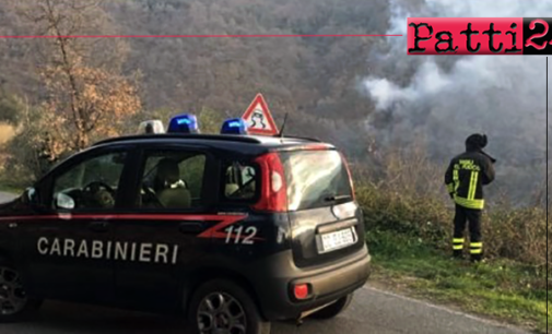 MIRTO – Allevatore 48enne appicca incendio boschivo. Arrestato in flagranza.