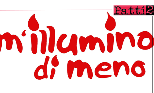 PATTI – “M’illumino di meno”. Consiglieri di opposizione chiedono di  aderire all’iniziativa