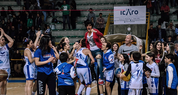 PATTI – L’Alma Basket Patti conquista l’accesso alla fase nazionale ed il diritto di giocarsi la “vera” finale regionale.