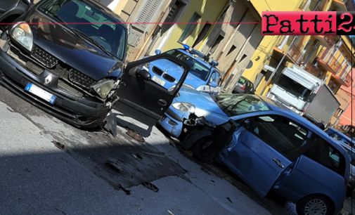 PATTI – Incidente stradale sulla Via Cristoforo Colombo. 3 feriti fra cui un bambino.