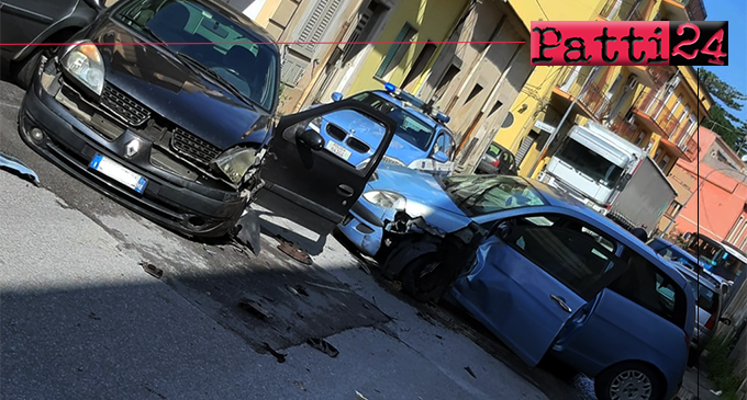 PATTI – Incidente stradale sulla Via Cristoforo Colombo. 3 feriti fra cui un bambino.