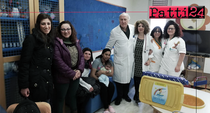 MILAZZO – Donati più di 600 euro in giocattoli al reparto di Pediatria dell’Ospedale.