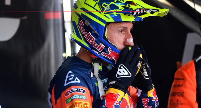 MXGP – Domenica il pilota pattese Tony Cairoli dovrà saltare il Gran Premio di Germania.