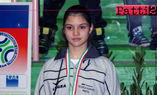 PATTI – 5° posto per la pattese Anastasia Orlando  nei Campionati Italiani Universitari di karate.