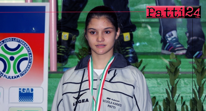PATTI – 5° posto per la pattese Anastasia Orlando  nei Campionati Italiani Universitari di karate.