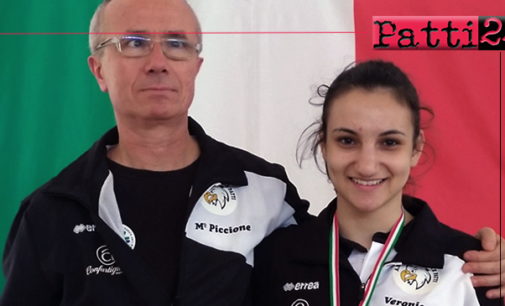 PATTI – La pattese Veronica Orlando ha conquistato la medaglia di bronzo al Campionato Regionale Cadetti di karate – specialità kumitè