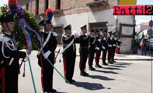 MILAZZO – 49° anniversario morte dei Carabinieri M.A.V.M. Pirrone Antonino e Arnoldi Antonio.